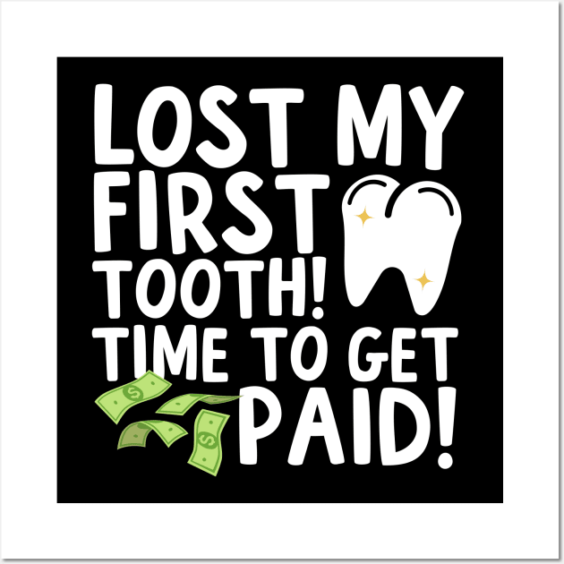 Lost My First Tooth Wall Art by thingsandthings